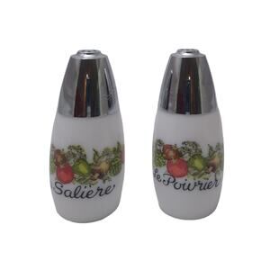 Vtg Gemco Spice Of Life Salt And Pepper Shakers